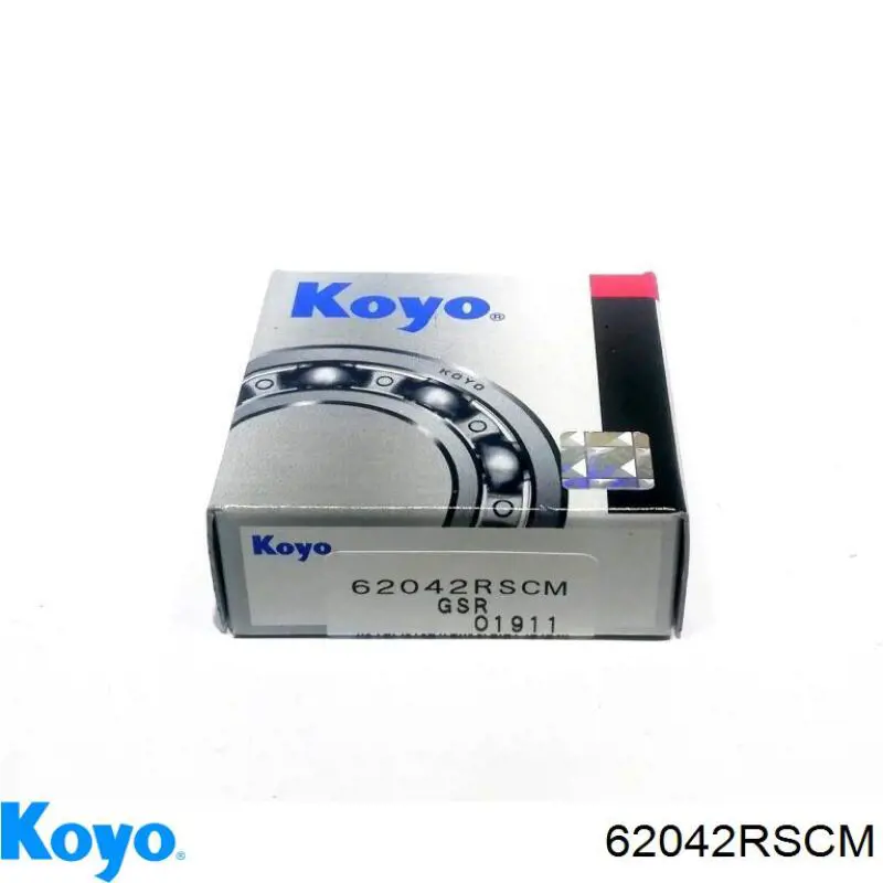 62042RSCM Koyo Подшипники стартера