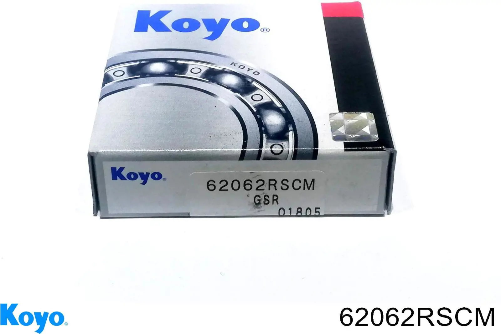 62062RSCM Koyo подвесной подшипник передней полуоси