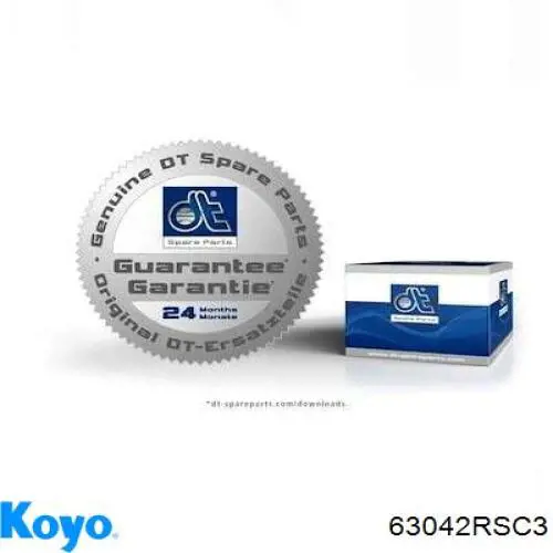 63042RSC3 Koyo Подшипник для генератора