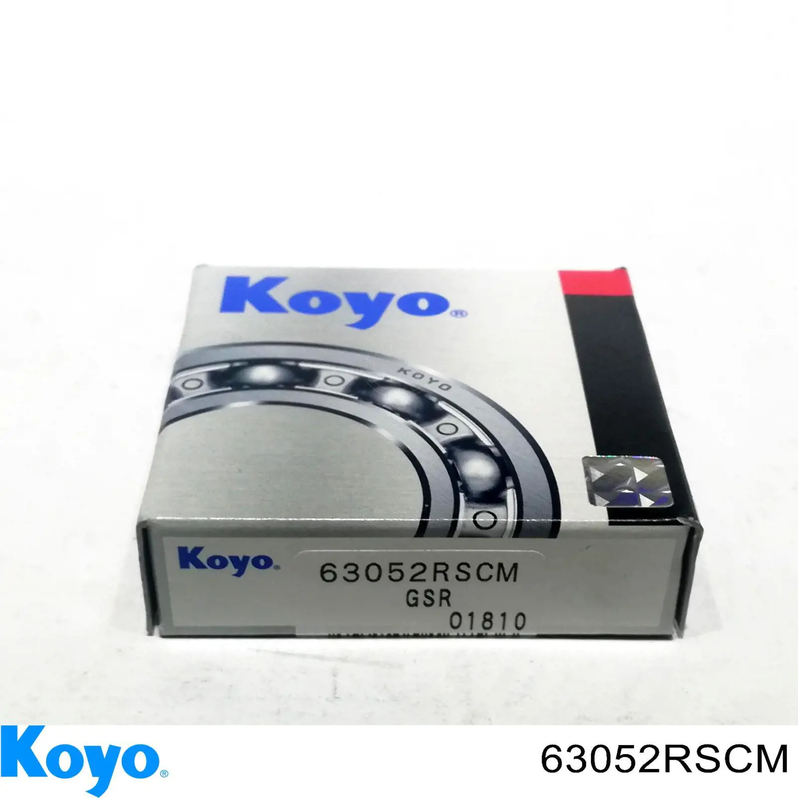 63052RSCM Koyo rolamento de suporte da árvore primária da caixa de mudança (rolamento de centragem de volante)