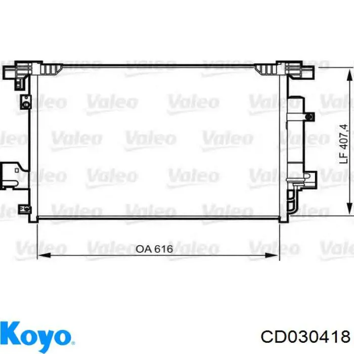 CD030418 Koyo Конденсатор