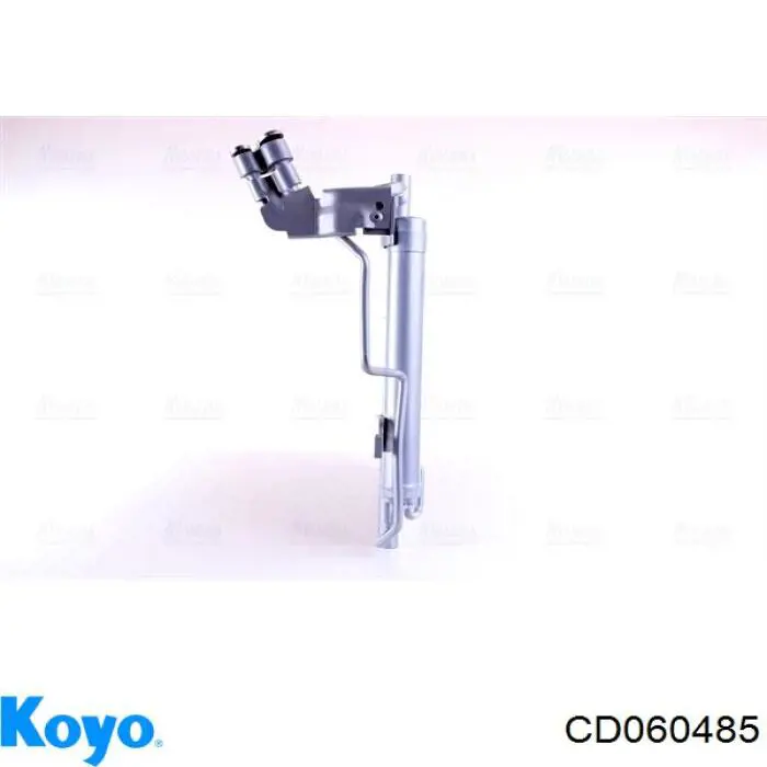 Радиатор кондиционера 606MZ2049 TYC