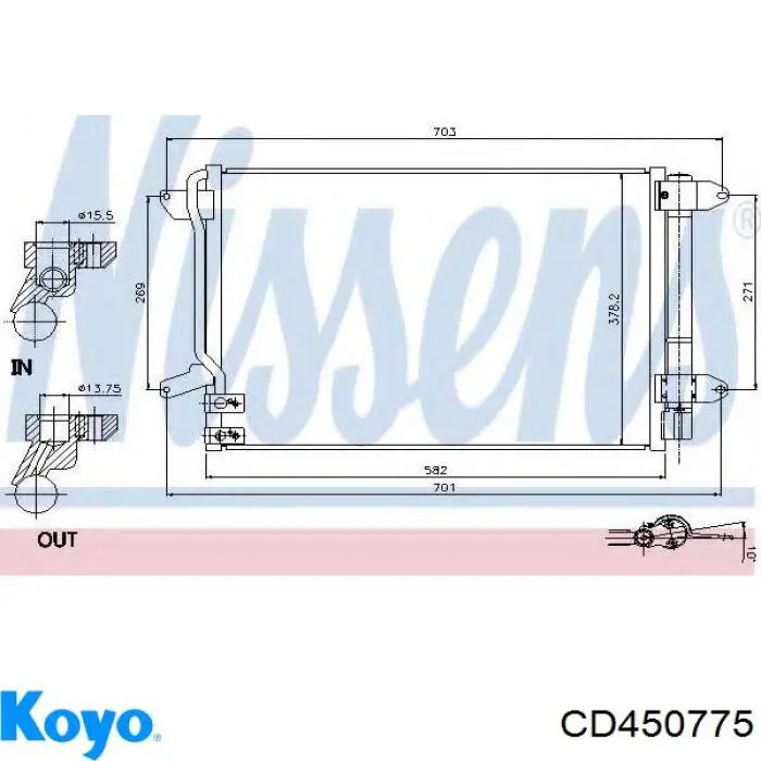 CD450775 Koyo Конденсатор