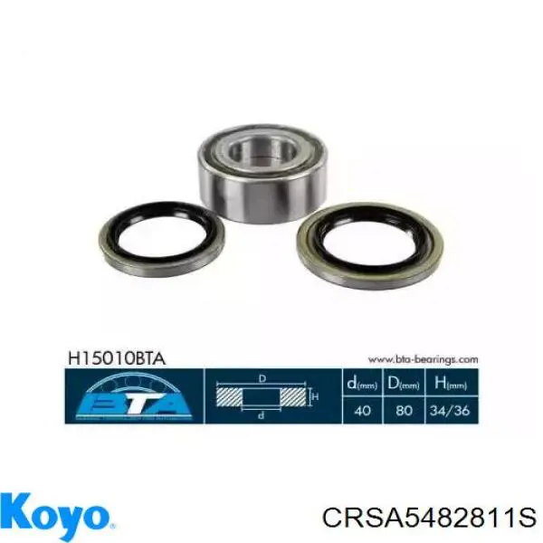 Купить MB573309 Chrysler Сальник передней ступицы внутренний