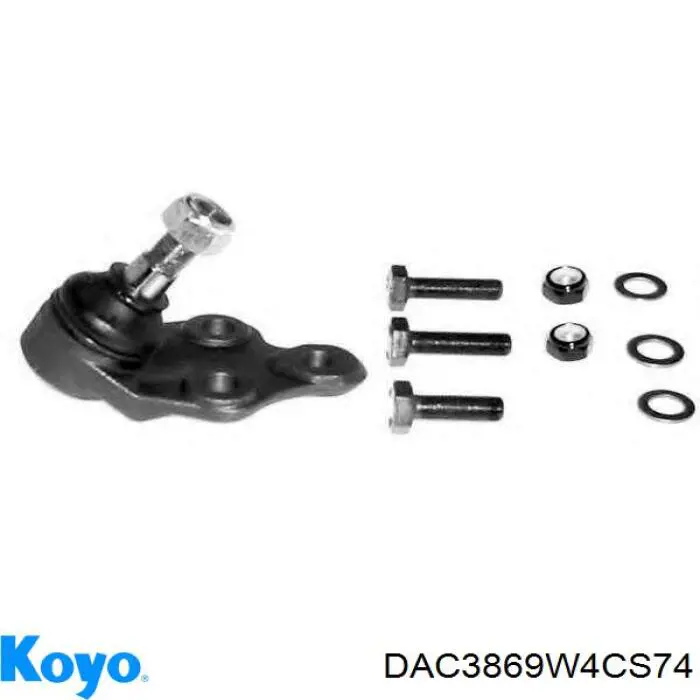 Подшипник ступицы DAC3869W4CS74 Koyo