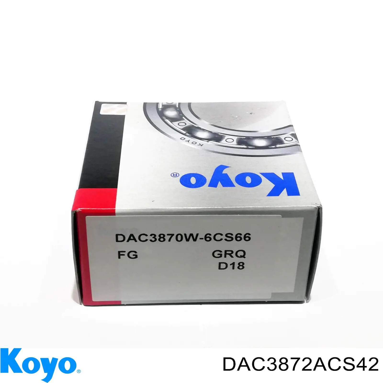Комплект подшипника ступицы колеса Koyo DAC3872ACS42 цена, от 15.08 USD