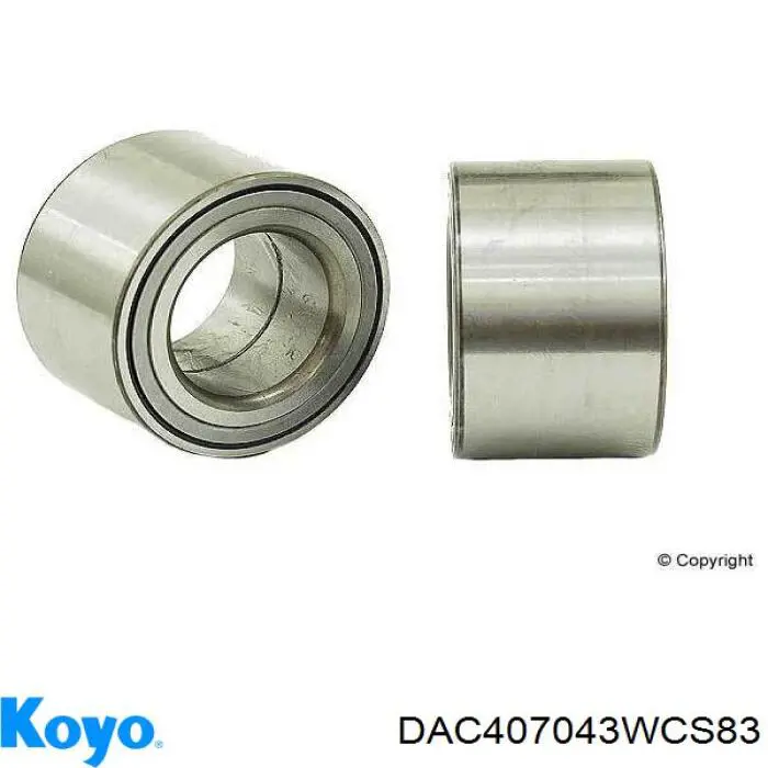 DAC407043WCS83 Koyo Подшипник ступицы задней