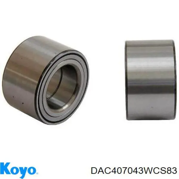 Подшипники задней ступицы Koyo DAC407043WCS83 цена, от 20.96 USD
