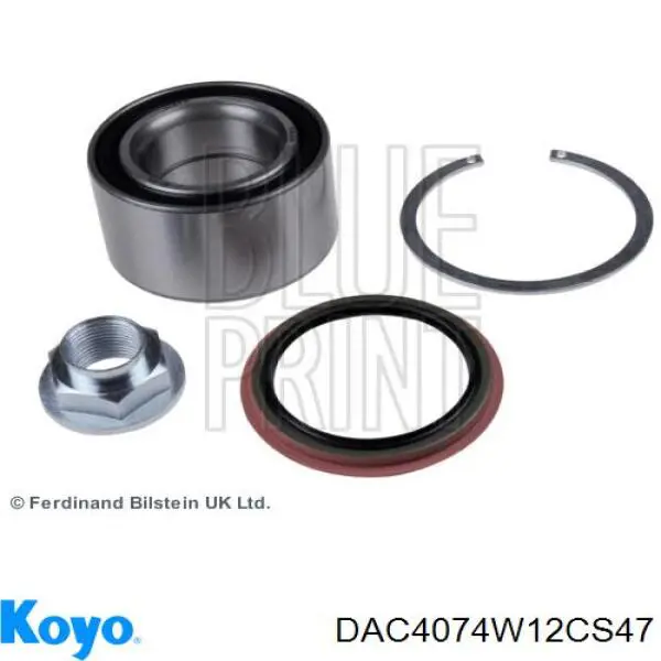 DAC4074W12CS47 Koyo Подшипник ступицы передней