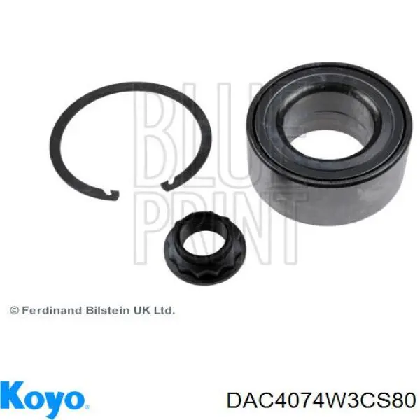 Комплект подшипника ступицы колеса Koyo DAC4074W3CS80 цена, от 25.10 USD
