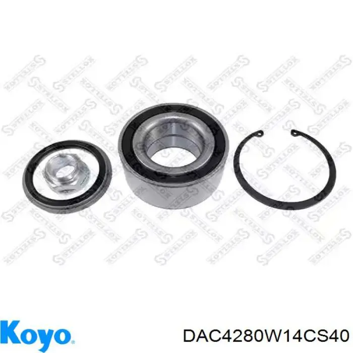 DAC4280W14CS40 Koyo Подшипник ступицы передней