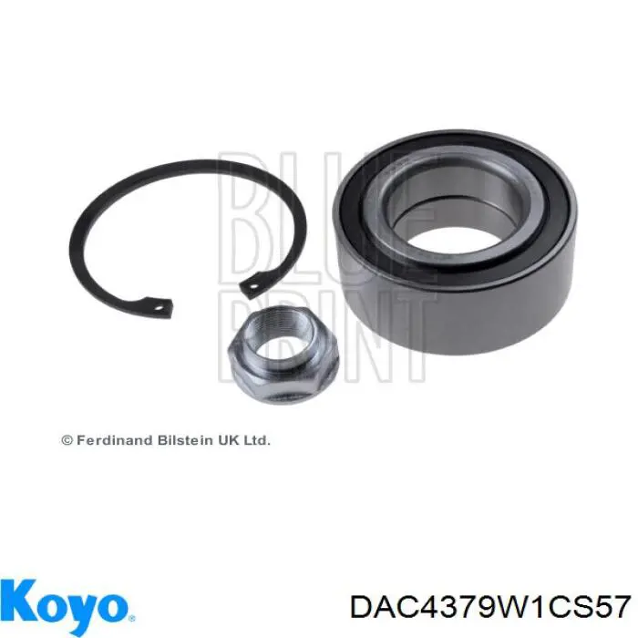 Комплект подшипника ступицы колеса Koyo DAC4379W1CS57 цена, от 26.39 USD