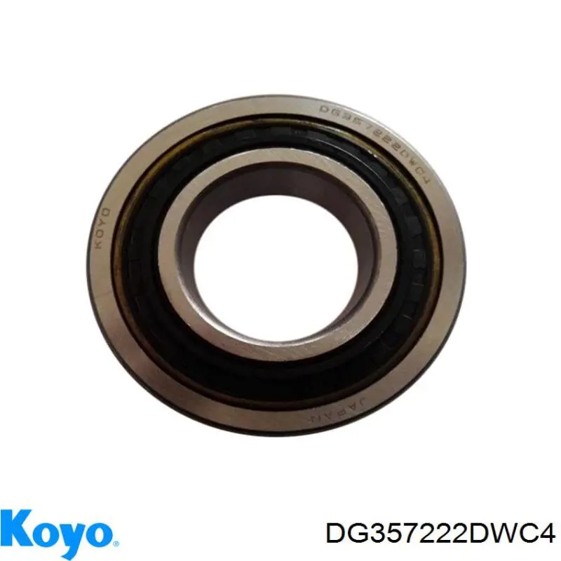 Cojinete de rueda trasero DG357222DWC4 Koyo