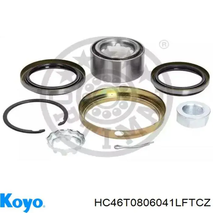 Подшипники задней ступицы MCB 46T0806041LFT цена, от 7.68 USD