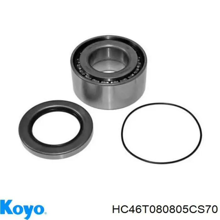 HC46T080805CS70 Koyo rolamento de cubo traseiro