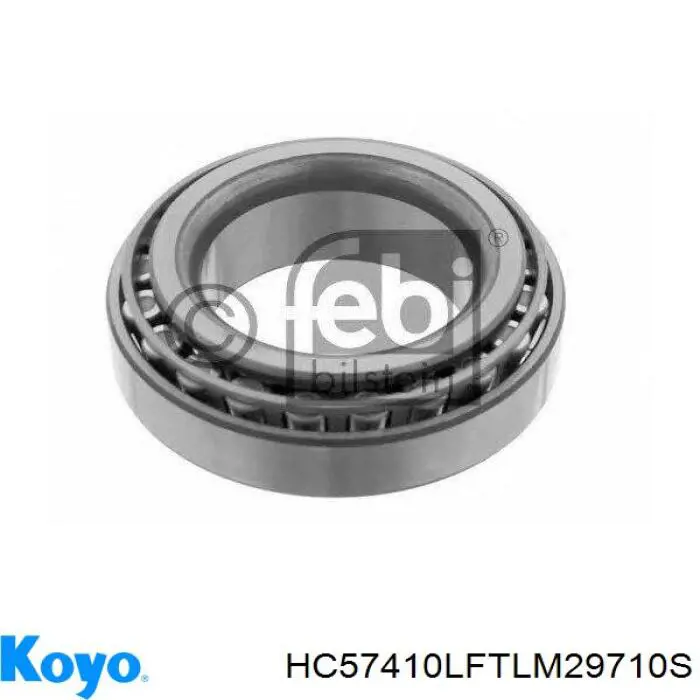 HC57410LFTLM29710S Koyo Подшипник ступицы передней