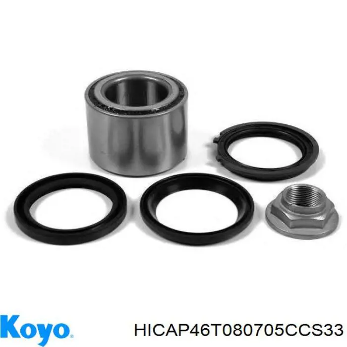 Подшипник задней ступицы HICAP46T080705CCS33 Koyo