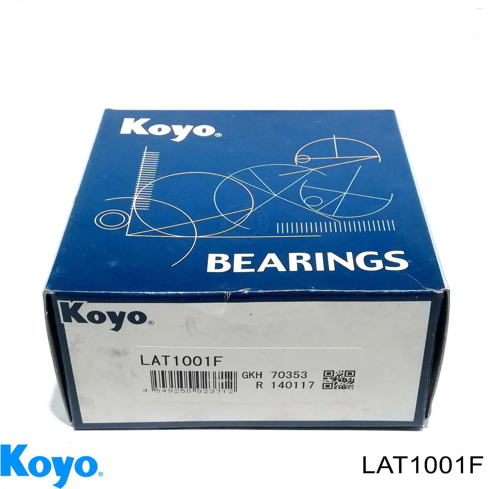 Ролик натяжителя ремня газораспределения Koyo LAT1001F цена, от 21.40 USD
