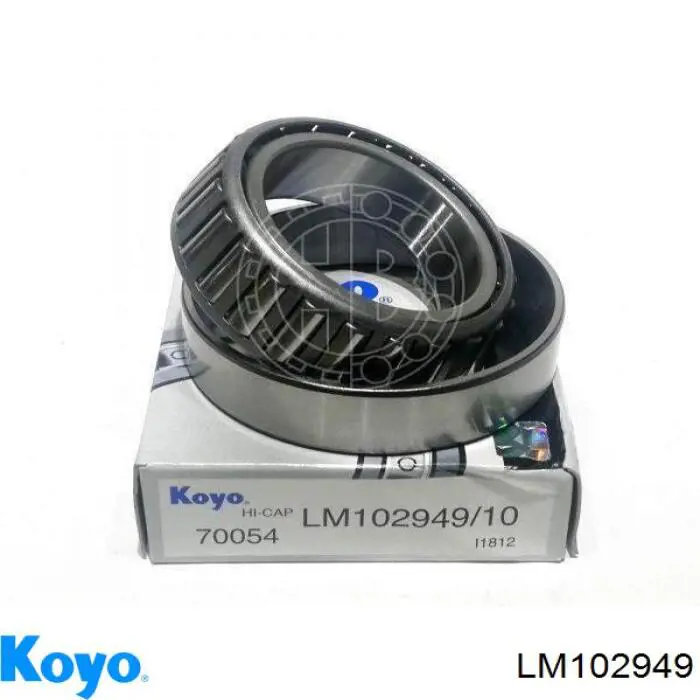 Подшипник ступицы LM102949 Koyo