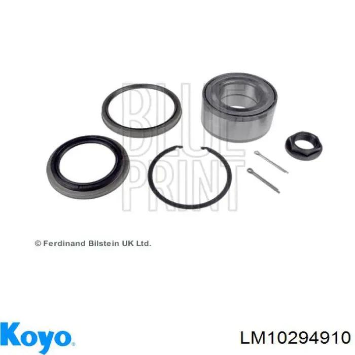 Передний подшипник колеса Koyo LM10294910 цена, от 13.94 USD