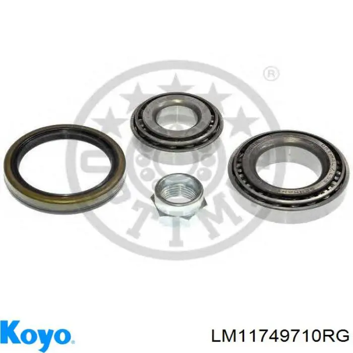 Подшипник ступицы задней, наружный Nissan/Infiniti 40215Y9500