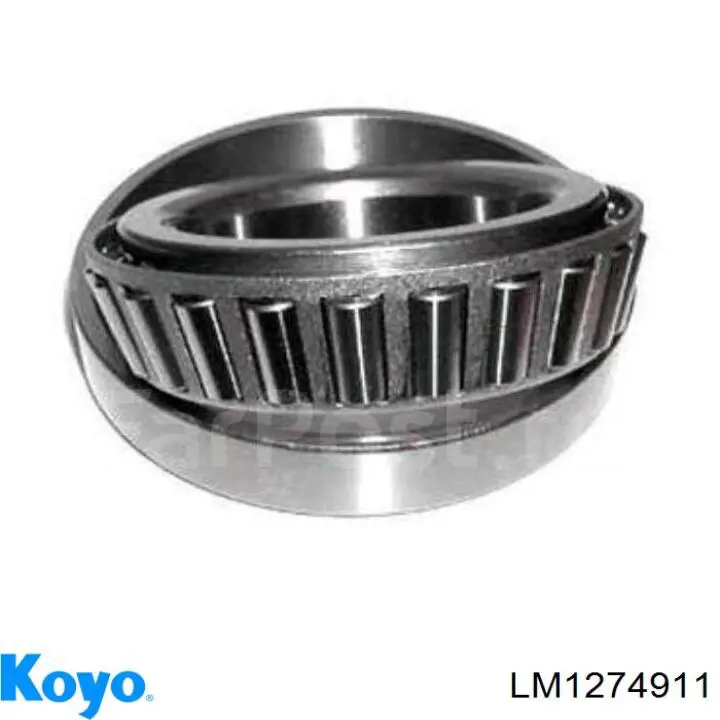 Подшипник ступицы передней наружный LM1274911 Koyo