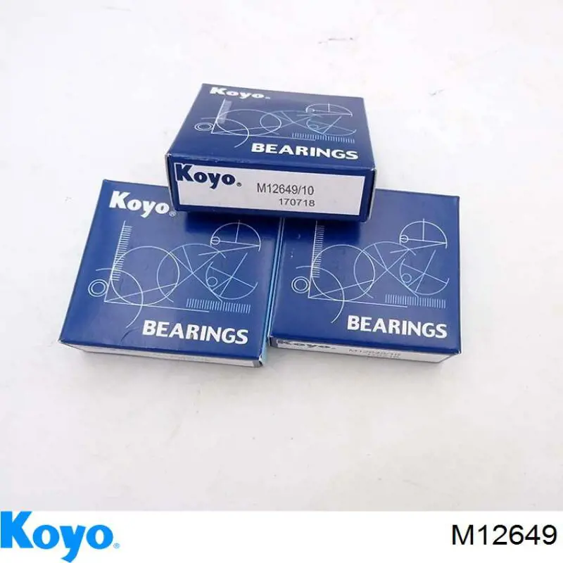 Подшипник ступицы передней наружный 1264910 Koyo