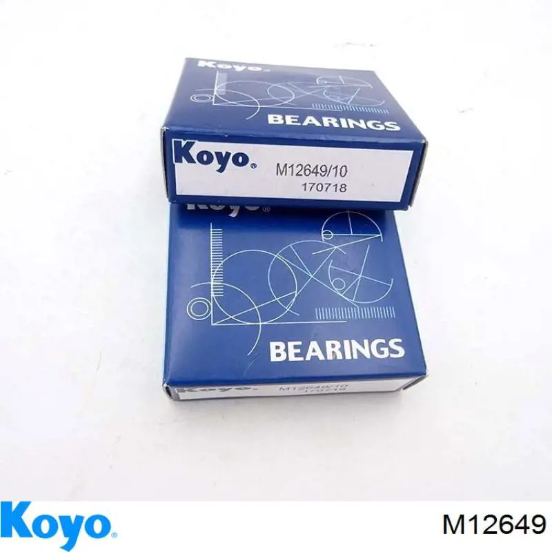 Купить M12649 Koyo Подшипник ступицы передней наружный