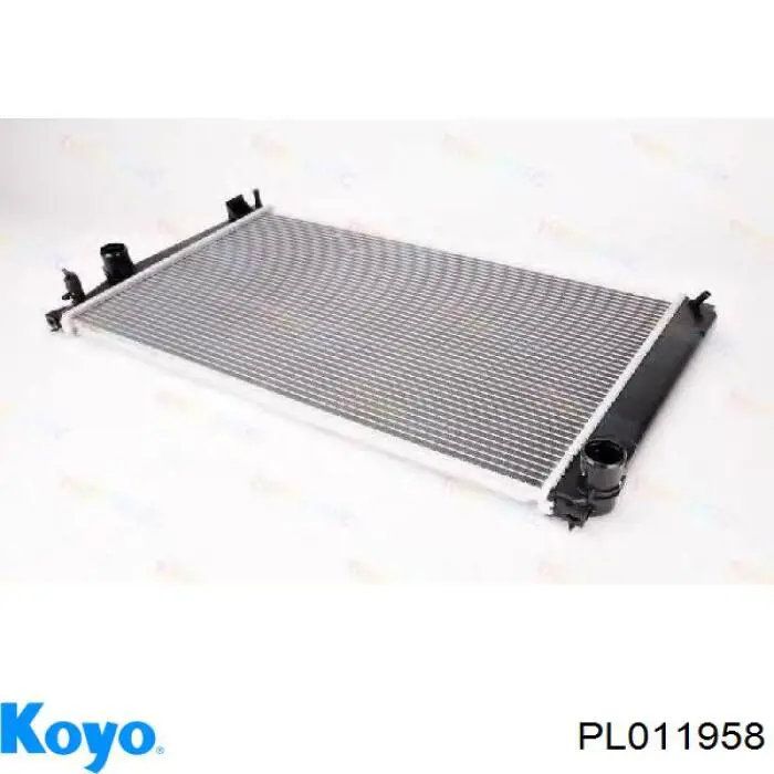 Радиатор охлаждения двигателя Koyo PL011958 цена, от 72.78 USD