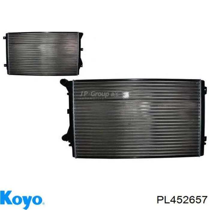 Купить PL452657 Koyo Радиатор водяной