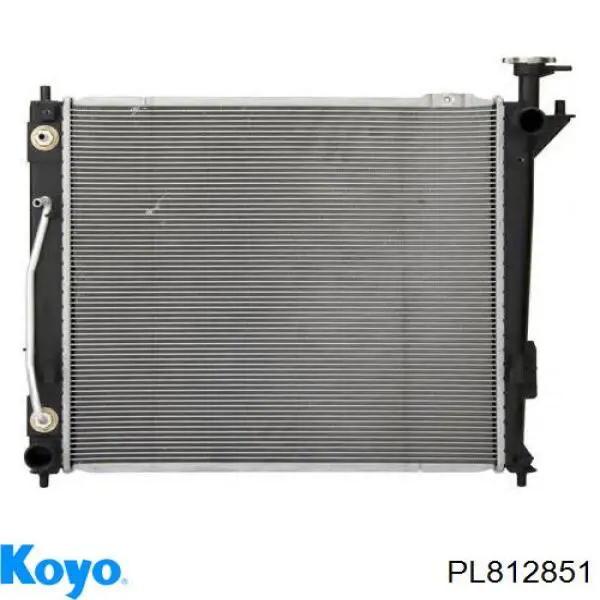 Радиатор охлаждения двигателя Koyo PL812851 цена, от 104.19 USD