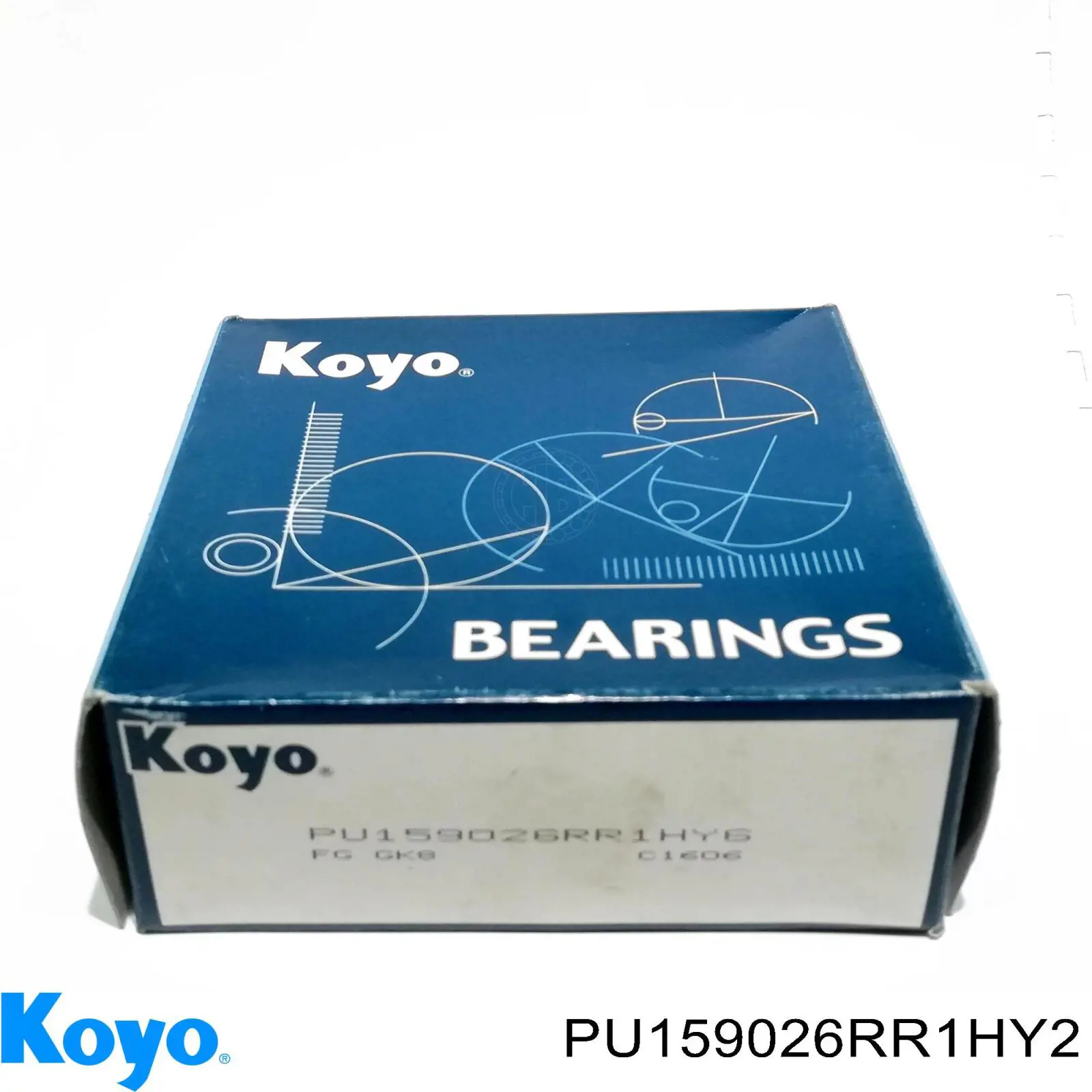 PU159026RR1HY2 Koyo Ролик приводного ремня, паразитный