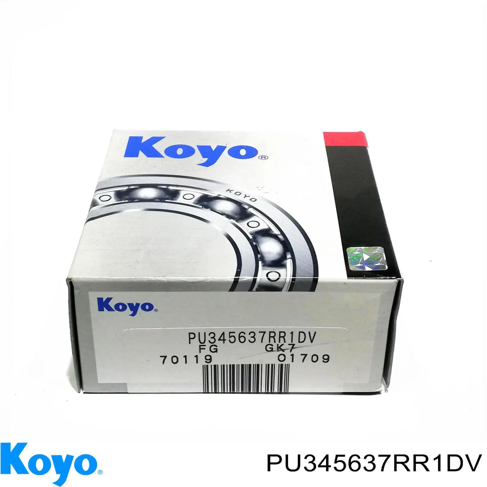 Ролик натяжителя ремня газораспределения Koyo PU345637RR1DV цена, от 10.82 USD