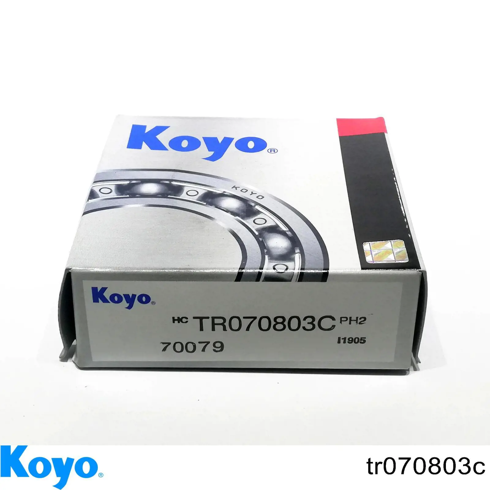Подшипник хвостовика переднего/заднего моста наружный Koyo TR070803C