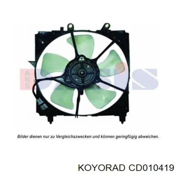 Радиатор кондиционера CD010419 Koyorad