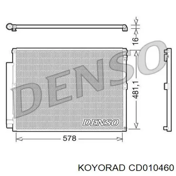 CD010460 Koyorad Конденсатор