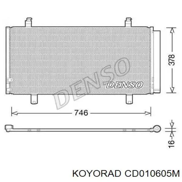 CD010605M Koyorad Конденсатор