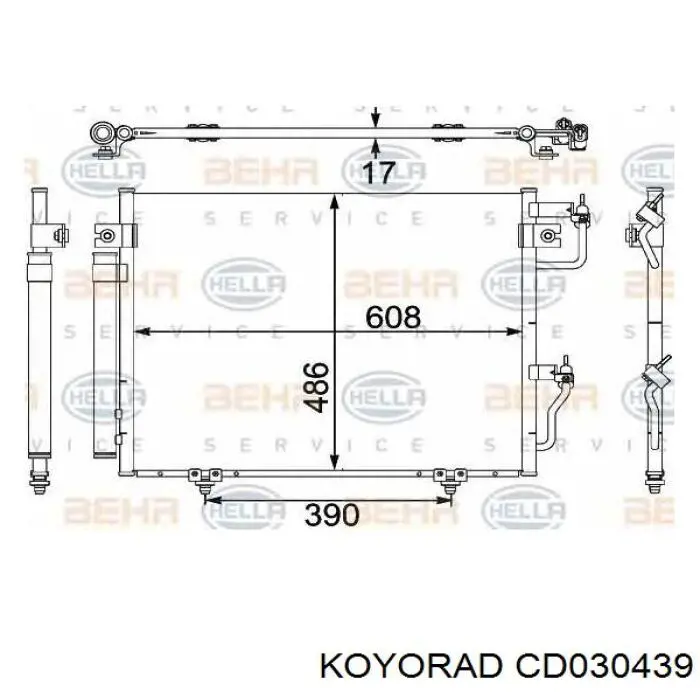 CD030439 Koyorad Конденсатор