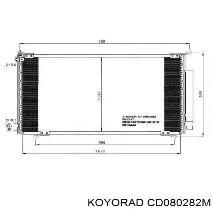  CD080282M Koyorad