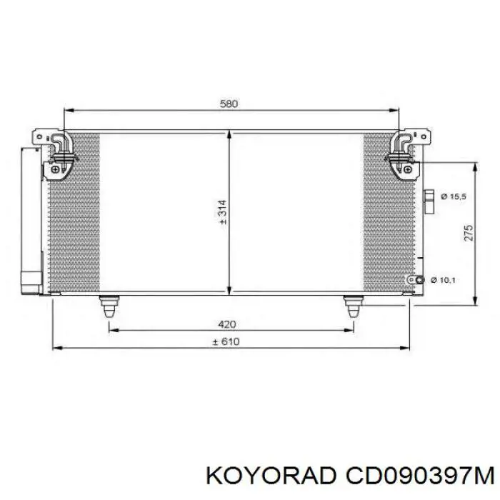 CD090397M Koyorad Конденсатор