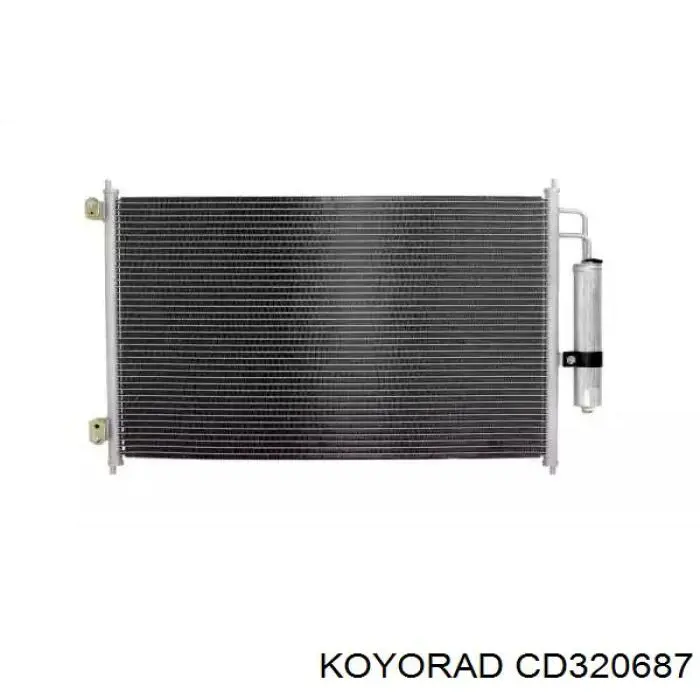 Конденсатор кондиционера Koyorad CD320687 цена, от 56.64 USD