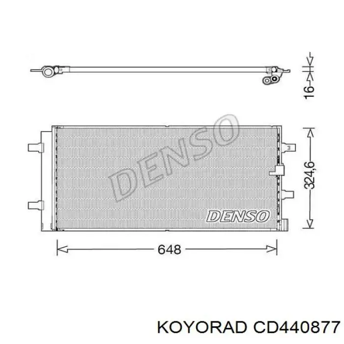 CD440877 Koyorad Конденсатор