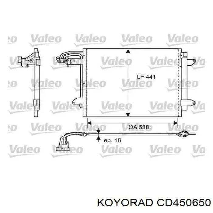 CD450650 Koyorad Конденсатор