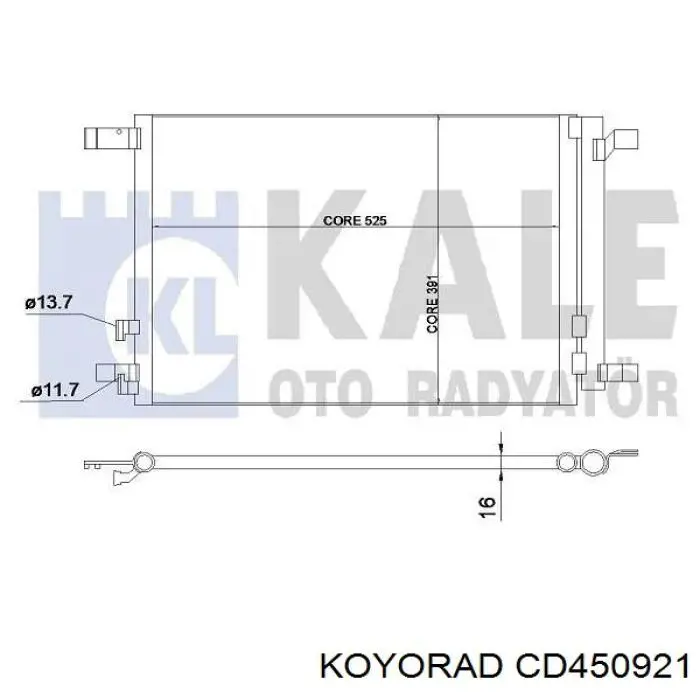 CD450921 Koyorad Конденсатор