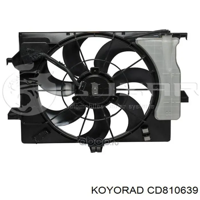 Радиатор кондиционера CD810639 Koyorad