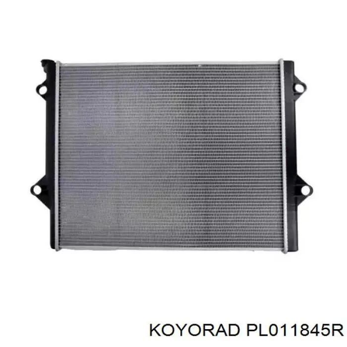 Радиатор охлаждения двигателя Koyorad PL011845R цена, от 125.48 USD