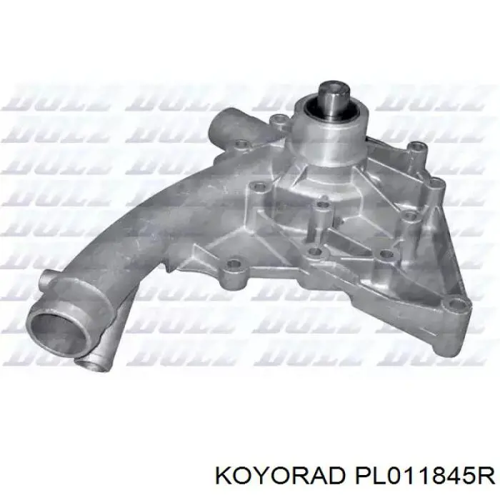 Купить PL011845R Koyorad Радиатор водяной