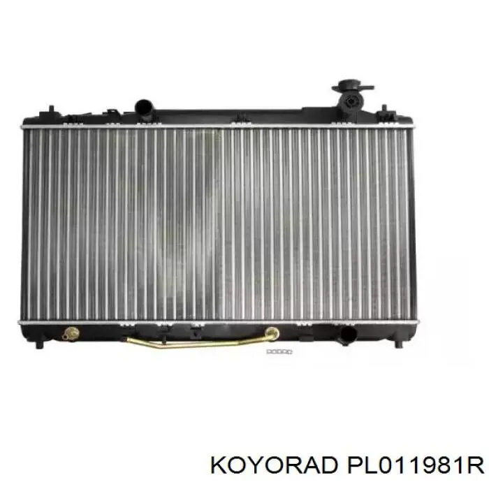 Радиатор охлаждения двигателя Koyorad PL011981R цена, от 113.36 USD