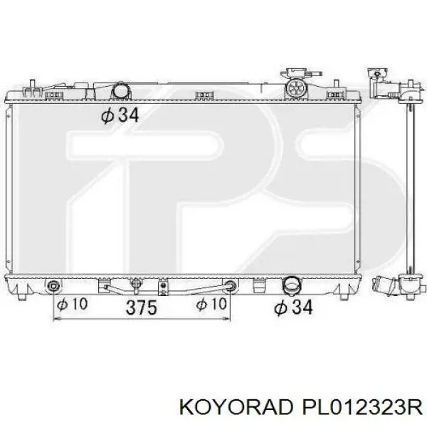 PL012323R Koyorad Радиатор основной