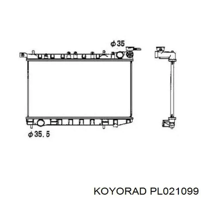 Радиатор PL021099 Koyorad